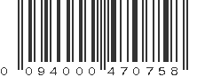 UPC 094000470758