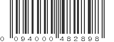 UPC 094000482898