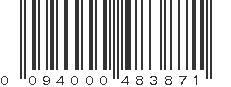 UPC 094000483871