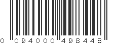 UPC 094000498448