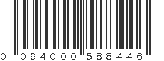 UPC 094000588446