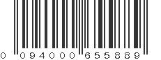 UPC 094000655889