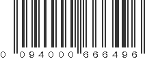 UPC 094000666496