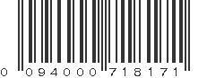 UPC 094000718171