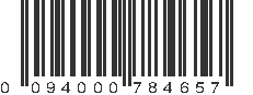 UPC 094000784657