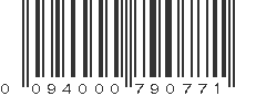 UPC 094000790771