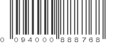 UPC 094000888768