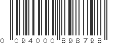 UPC 094000898798