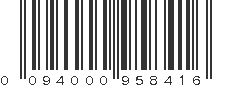 UPC 094000958416