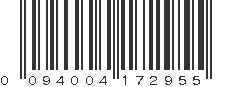 UPC 094004172955