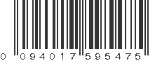 UPC 094017595475