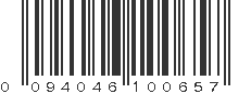 UPC 094046100657