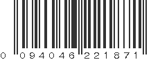 UPC 094046221871