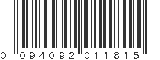 UPC 094092011815