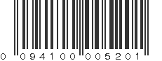 UPC 094100005201