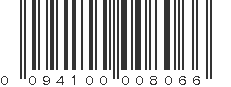 UPC 094100008066