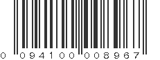 UPC 094100008967