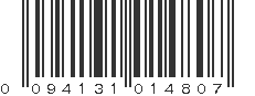 UPC 094131014807