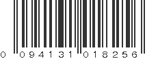 UPC 094131018256