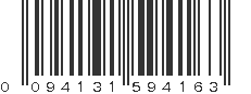 UPC 094131594163