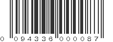 UPC 094336000087