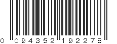 UPC 094352192278