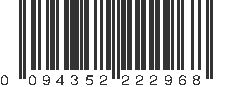 UPC 094352222968