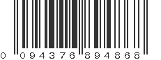 UPC 094376894868