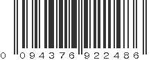 UPC 094376922486