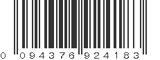 UPC 094376924183