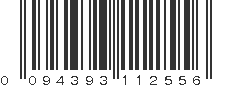 UPC 094393112556