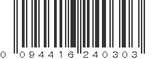 UPC 094416240303