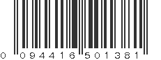 UPC 094416501381