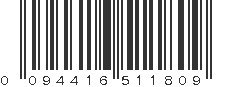 UPC 094416511809