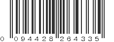 UPC 094428264335