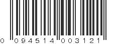 UPC 094514003121