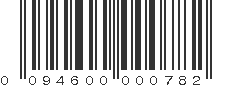 UPC 094600000782