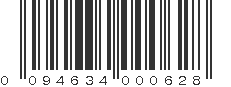 UPC 094634000628