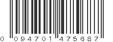 UPC 094701475687