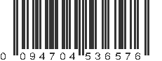 UPC 094704536576