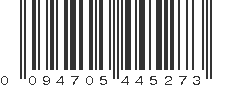 UPC 094705445273