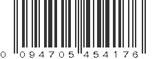 UPC 094705454176