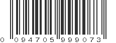 UPC 094705999073