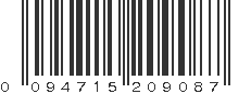 UPC 094715209087