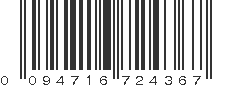 UPC 094716724367
