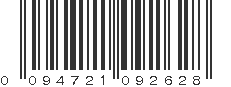 UPC 094721092628