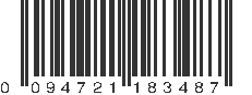 UPC 094721183487