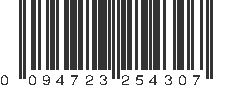UPC 094723254307