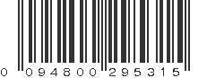 UPC 094800295315