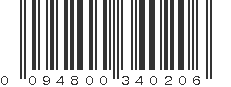 UPC 094800340206